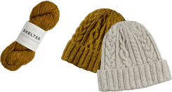 毛糸と帽子
